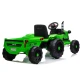 Elektrinis žalias traktorius CH9959 Elektrinės mašinėlės vaikams