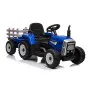 Electric blue tractor YSA021A