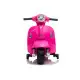 Rožinės spalvos elektrinis motoroleris Vespa GTS 300 Mini