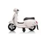 Baltos spalvos elektrinis motoroleris Vespa GTS 300 Mini Elektrinės mašinėlės vaikams