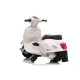Baltos spalvos elektrinis motoroleris Vespa GTS 300 Mini Elektrinės mašinėlės vaikams