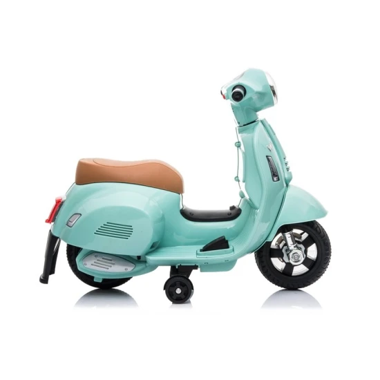 Turkio spalvos elektrinis motoroleris Vespa GTS 300 Mini