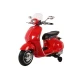 Vespa GTS 300 raudonas akumuliatorinis motoroleris
