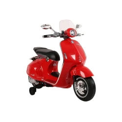 Vespa GTS 300 raudonas akumuliatorinis motoroleris