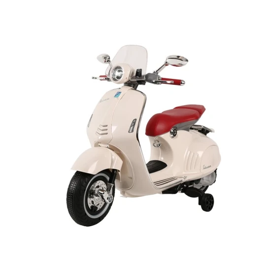 Vespa GTS 300 baltas akumuliatorinis motoroleris Elektrinės mašinėlės vaikams