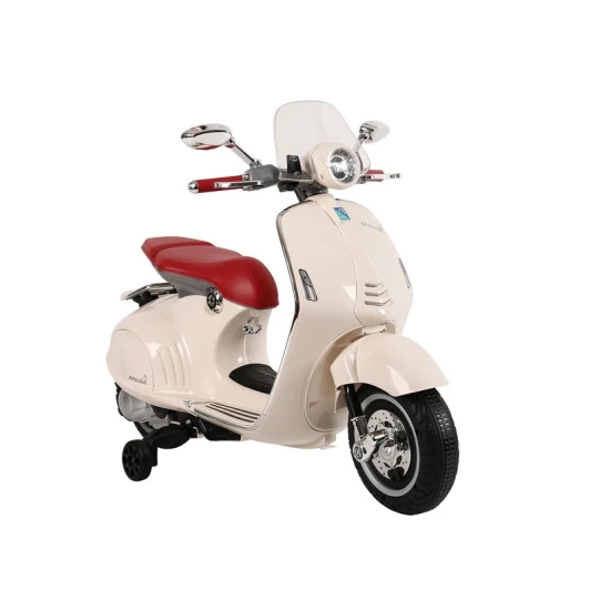 Vespa GTS 300 baltas akumuliatorinis motoroleris Elektrinės mašinėlės vaikams