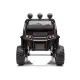 Juodas akumuliatorinis automobilis Mercedes Unimog S
