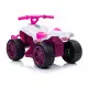 TR1805 akumuliatorinis rožinis keturratis Automobiliai