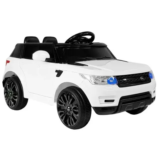 Baltas elektrinis automobilis HL1638 Automobiliai