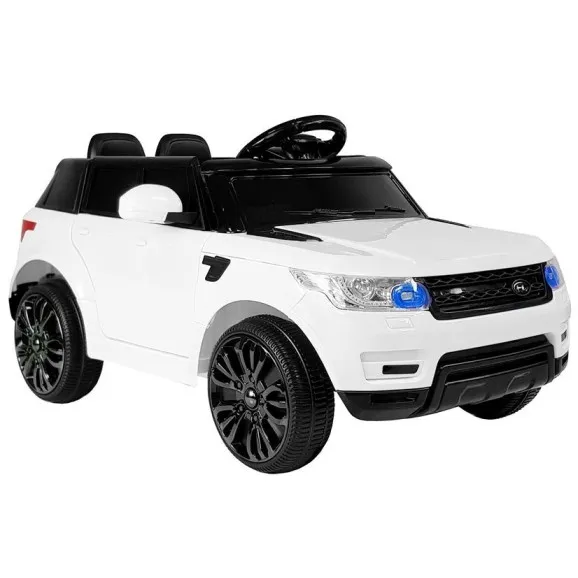 Baltas elektrinis automobilis HL1638 Automobiliai