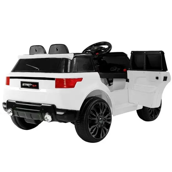 Baltas elektrinis automobilis HL1638 Automobiliai