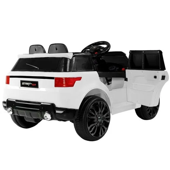 Baltas elektrinis automobilis HL1638 Automobiliai