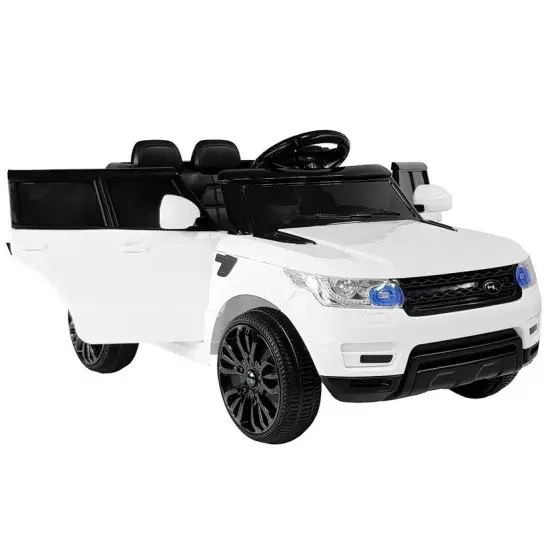 Baltas elektrinis automobilis HL1638 Automobiliai