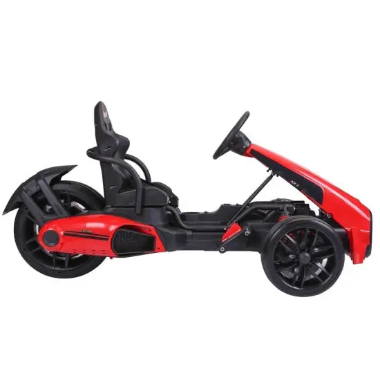 Elektrinis raudonas kartingas CH9939
