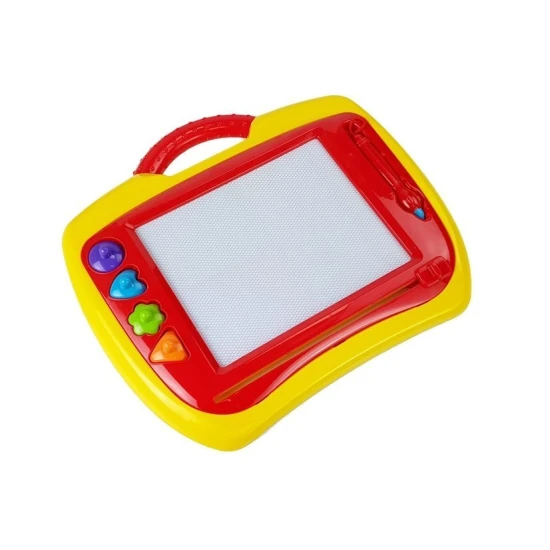 Geltona/raudona magnetinė lenta Magnetinės lentos ir magnetai