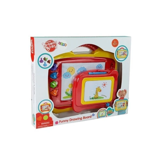 Geltona/raudona magnetinė lenta Magnetinės lentos ir magnetai