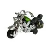 Moving motorcycle set 4 parts