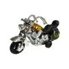 Moving motorcycle set 4 parts