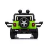 Jeep Rubicon 4x4 zielony SUV z napędem elektrycznym