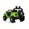 Jeep Rubicon 4x4 zielony SUV z napędem elektrycznym