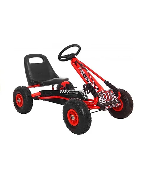 Elektrinis kartingas vaikams A-15, raudona