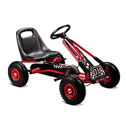 Raudonas kartingas vaikams A-15