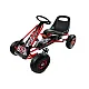 Raudonas kartingas vaikams A-15
