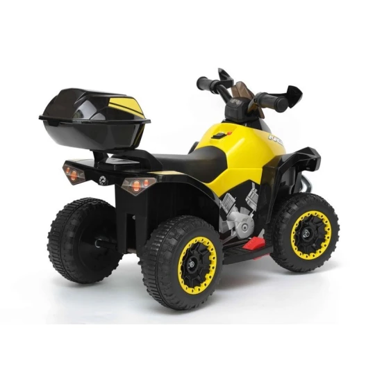 Geltonas keturratis GTS1188-A Elektrinės mašinėlės vaikams