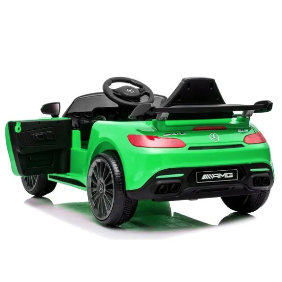 Elektrinė mašinėlė vaikams Mercedes AMG GT R, žalia
