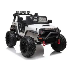Baltas elektrinis visureigis Jeep JC666