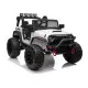 Baltas elektrinis visureigis Jeep JC666