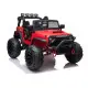 Raudonas elektrinis visureigis Jeep JC666