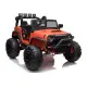 Oranžinis elektrinis visureigis Jeep JC666