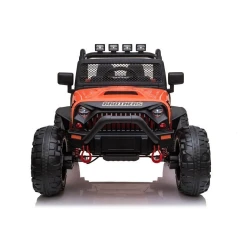 Oranžinis elektrinis visureigis Jeep JC666