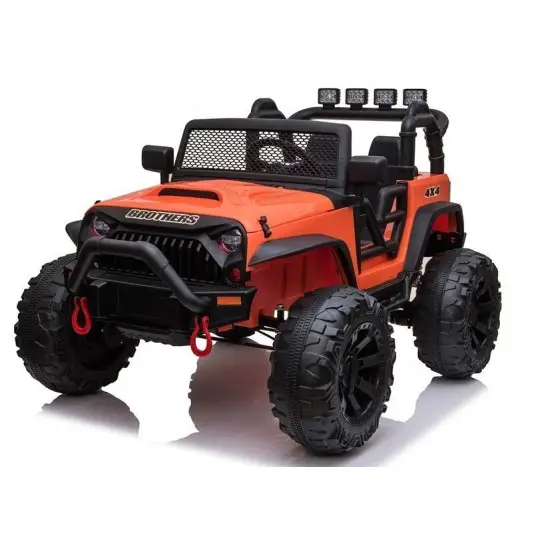 Oranžinis elektrinis visureigis Jeep JC666