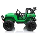 Žalias elektrinis visureigis Jeep JC666