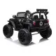 Juodas elektrinis visureigis Jeep JC666