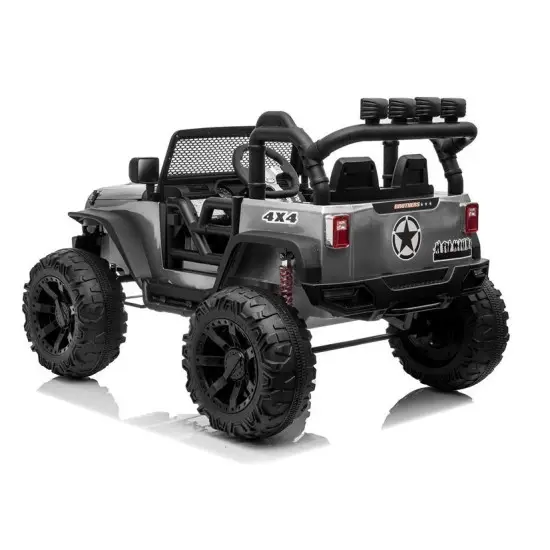 Sidabrinis elektrinis visureigis Jeep JC666