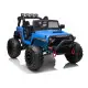 Mėlynas elektrinis visureigis Jeep JC666