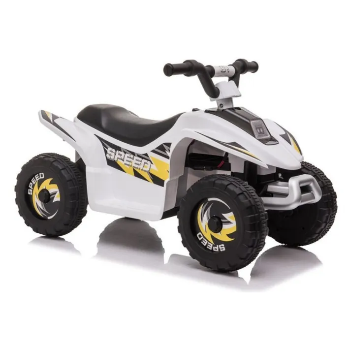 Biały quad XMX612 z zasilaniem akumulatorowym Maszyny elektryczne dla dzieci