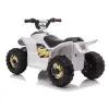 Biały quad XMX612 z zasilaniem akumulatorowym Maszyny elektryczne dla dzieci