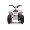 Biały quad XMX612 z zasilaniem akumulatorowym Maszyny elektryczne dla dzieci