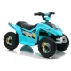 Mėlynas baterijomis maitinamas keturratis dviratis XMX612 Automobiliai