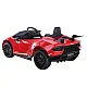 Elektrinis raudonas automobilis Lamborghini Huracan