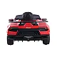 Elektrinis raudonas automobilis Lamborghini Huracan