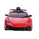 Elektrinis raudonas automobilis Lamborghini Huracan