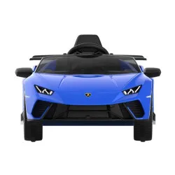 Elektrinis mėlynas automobilis Lamborghini Huracan