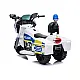 Basltas akumuliatorinis motociklas Police TR1912 Elektrinės mašinėlės vaikams