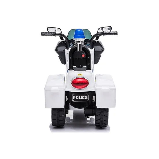 Basltas akumuliatorinis motociklas Police TR1912 Elektrinės mašinėlės vaikams