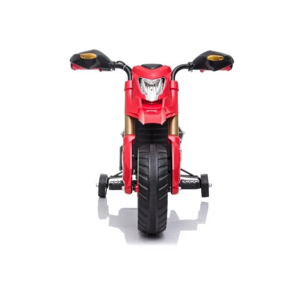 TR1909 raudonas akumuliatorinis motociklas Elektrinės mašinėlės vaikams